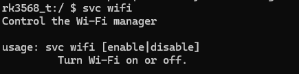 SVC WIFI控制