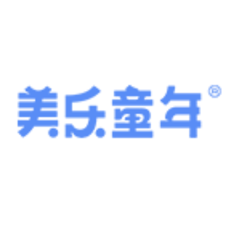 美乐童年小店标识