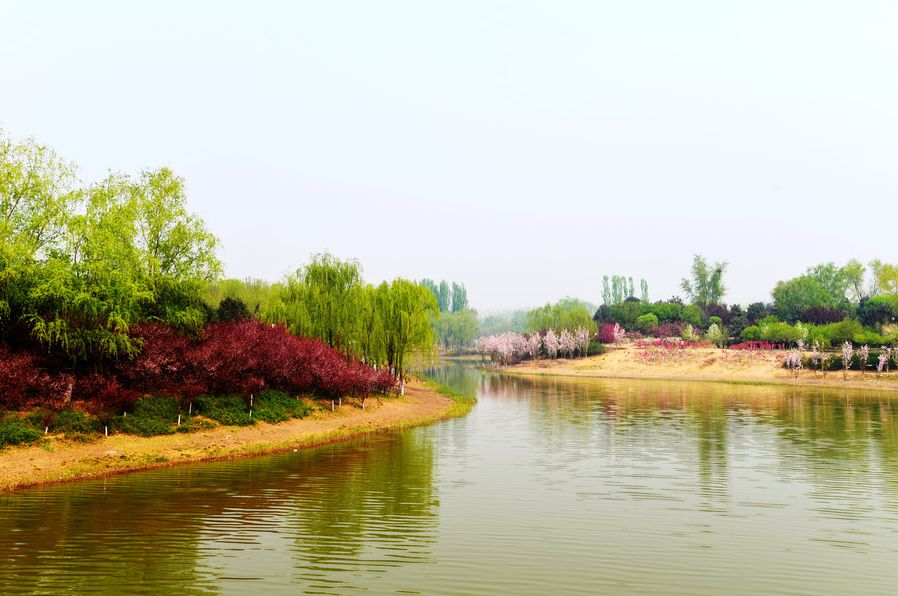 踏青奧林匹克森林公園,北京最美的後花園