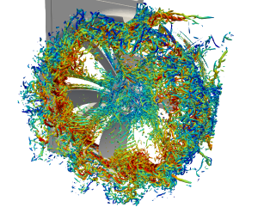CFD专栏丨基于LBM算法的风扇气动噪声仿真实例的图2