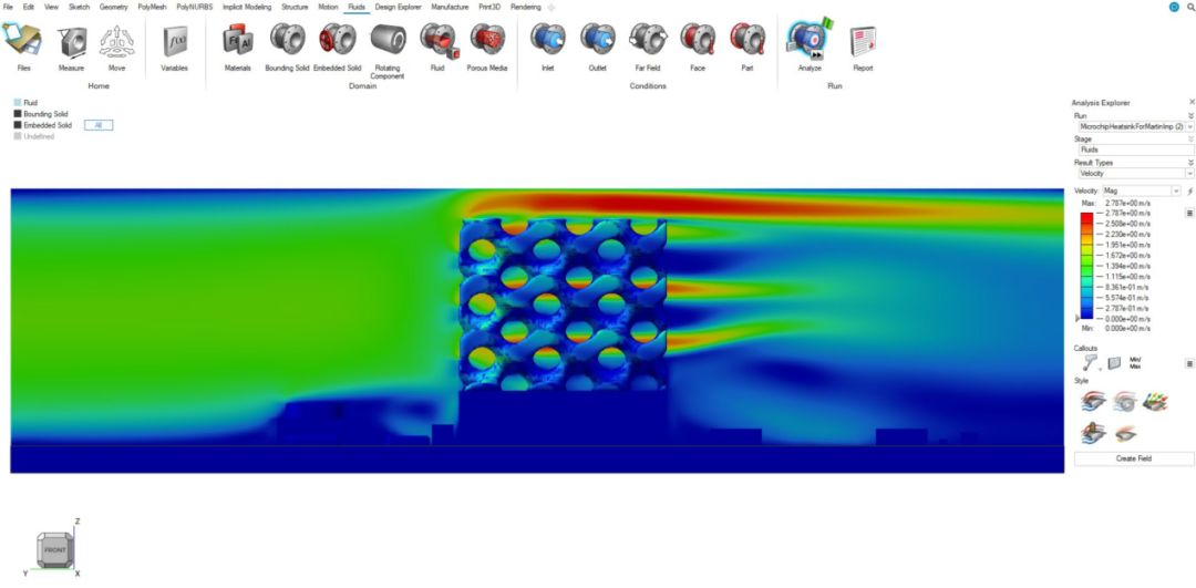 CFD专栏丨基于Inspire Fluid的隐式建模换热器设计和热仿真的图48
