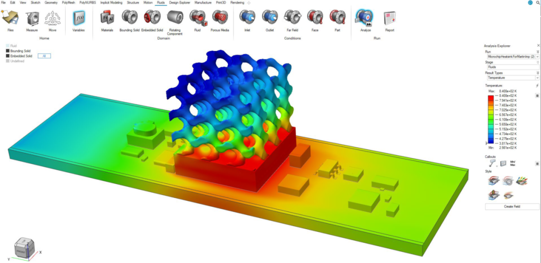 CFD专栏丨基于Inspire Fluid的隐式建模换热器设计和热仿真的图47