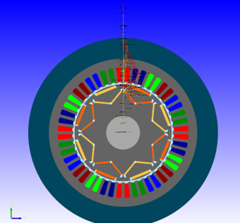 CFD专栏丨电机一维CFD快速热仿真的图11