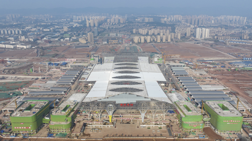 新春启新程!重庆东站配套骨架路网预计年底完工