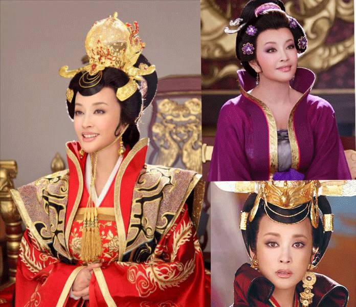 武则天刘晓庆版电视剧演员_电视剧武则天刘晓庆版剧照_武则天电视剧