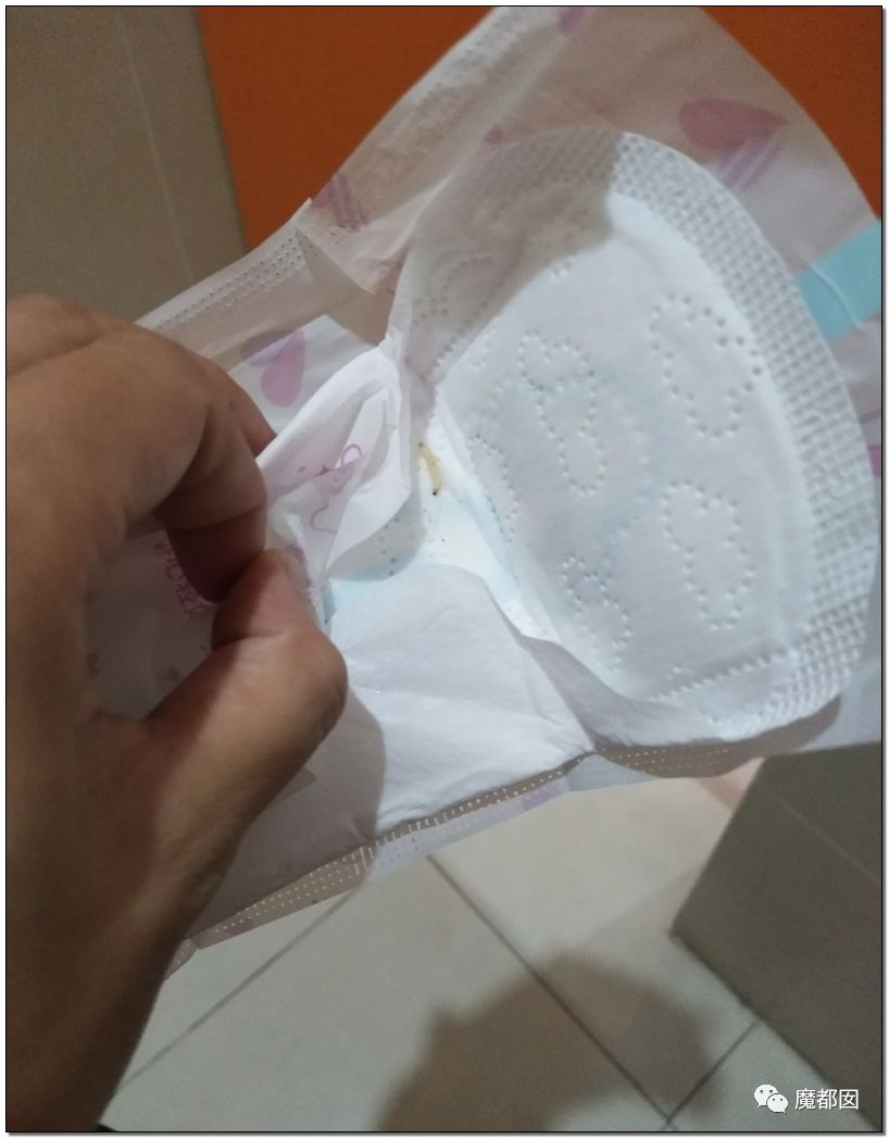 慎点！大牌卫生巾竟都是虫卵！孵化了在体内长蛆...（组图） - 58