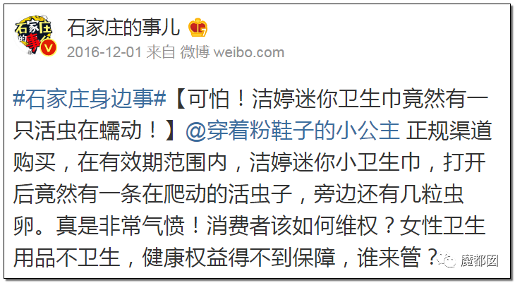 慎点！大牌卫生巾竟都是虫卵！孵化了在体内长蛆...（组图） - 41