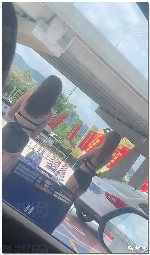 加油站惊现火辣性感比基尼美女宣传，引发网络爆议（视频/组图） - 45