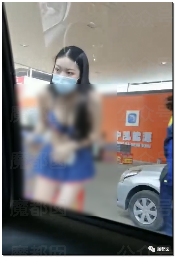 加油站惊现火辣性感比基尼美女宣传，引发网络爆议（视频/组图） - 29