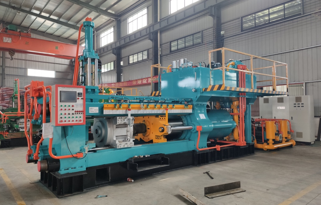 旗胜铜铝型材挤压机生产项目项目投资方为广东铜正智能设备有限公司