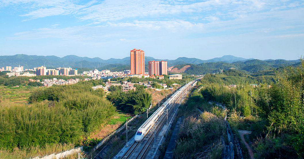 水富绥江高铁图片