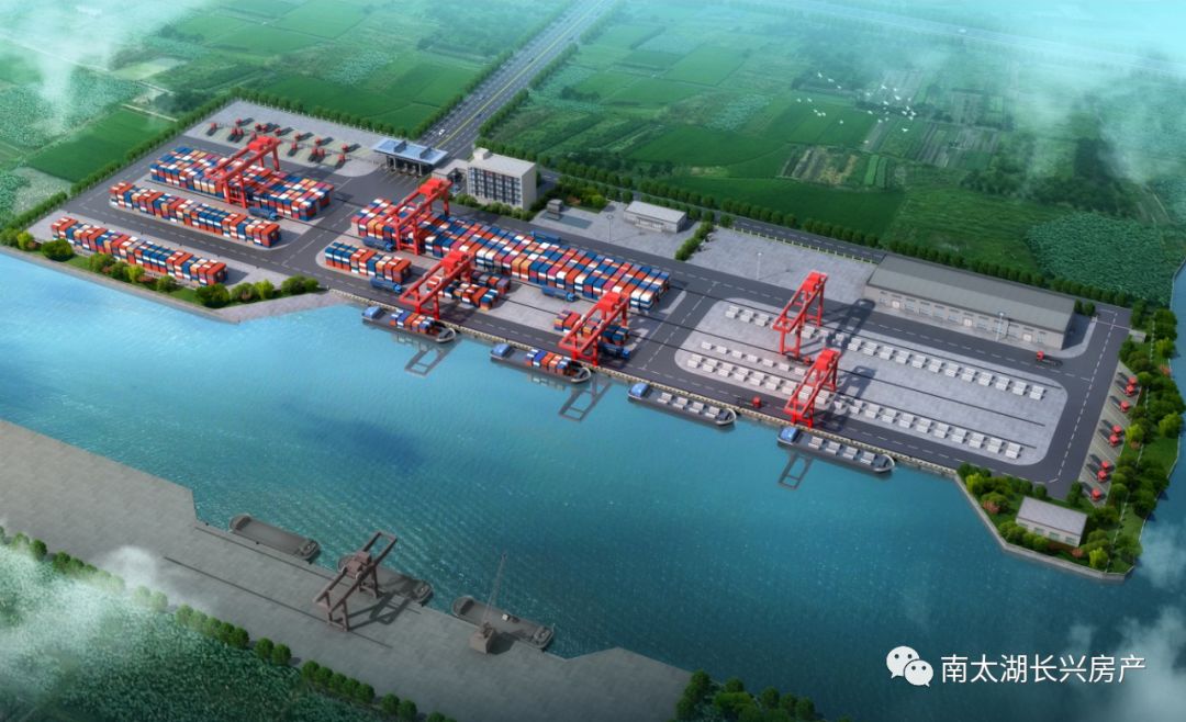 长兴铁公水港口正式开港运营