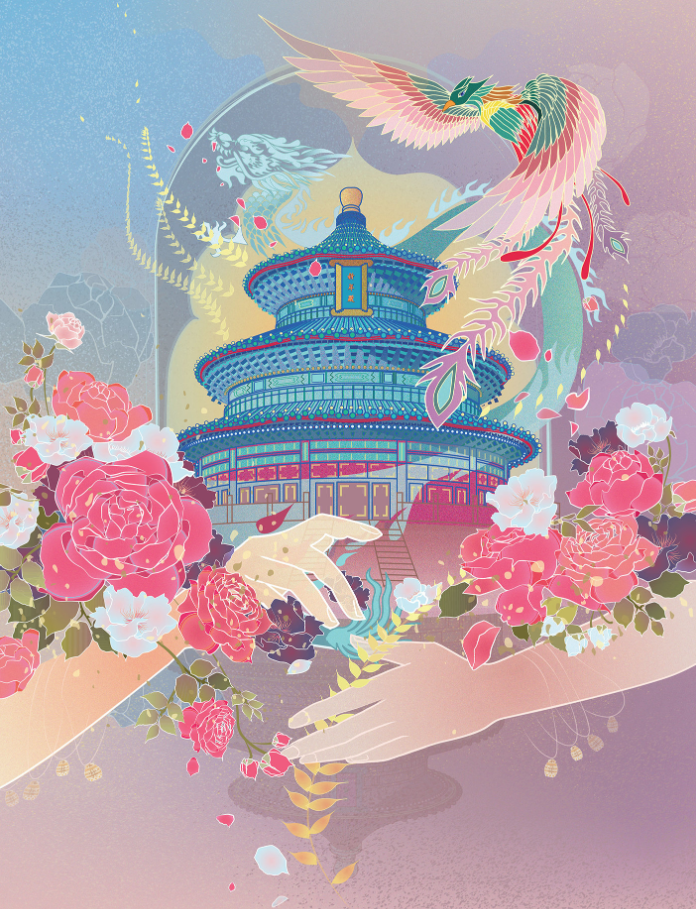 遇见最美天坛2021天坛主题插画设计大赛获奖作品