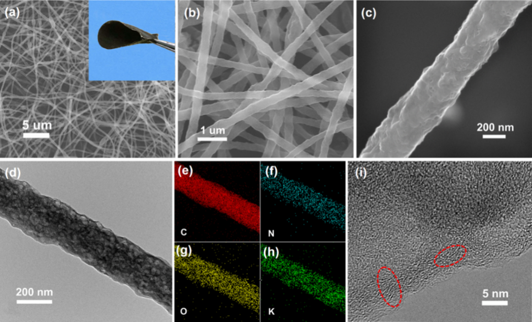 中科院深圳先进技术研究院刘齐荣副研究员珊瑚状无粘结剂碳纳米线用于