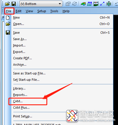文档结构图 PCB结构板GERBER文件制作