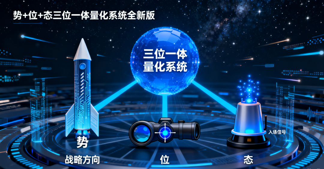 势 位 态三位一体量化系统全新版上线！