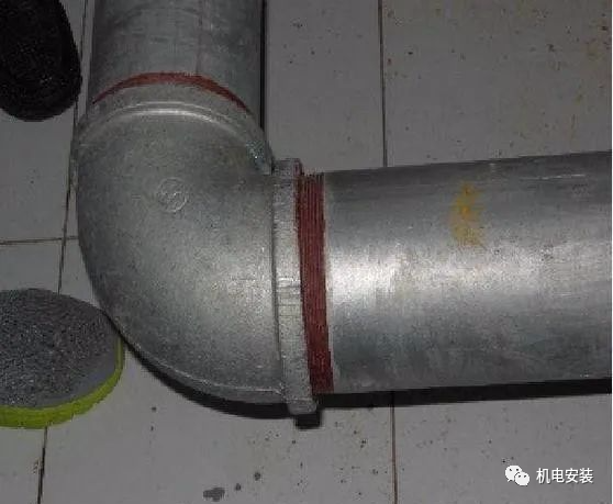 机电工艺之各种管道连接方式汇总的图1