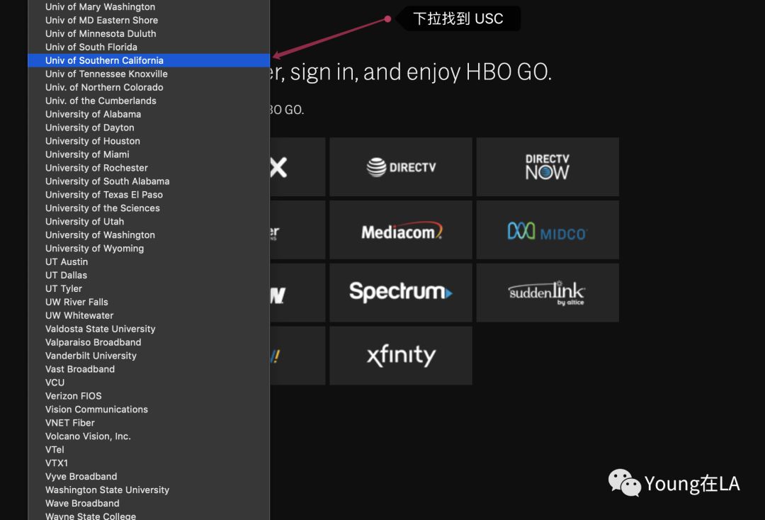 USC免费资源（一） – 送你HBOGo看权游