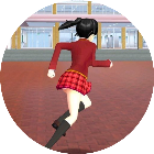 樱花少女校园跑酷小游戏