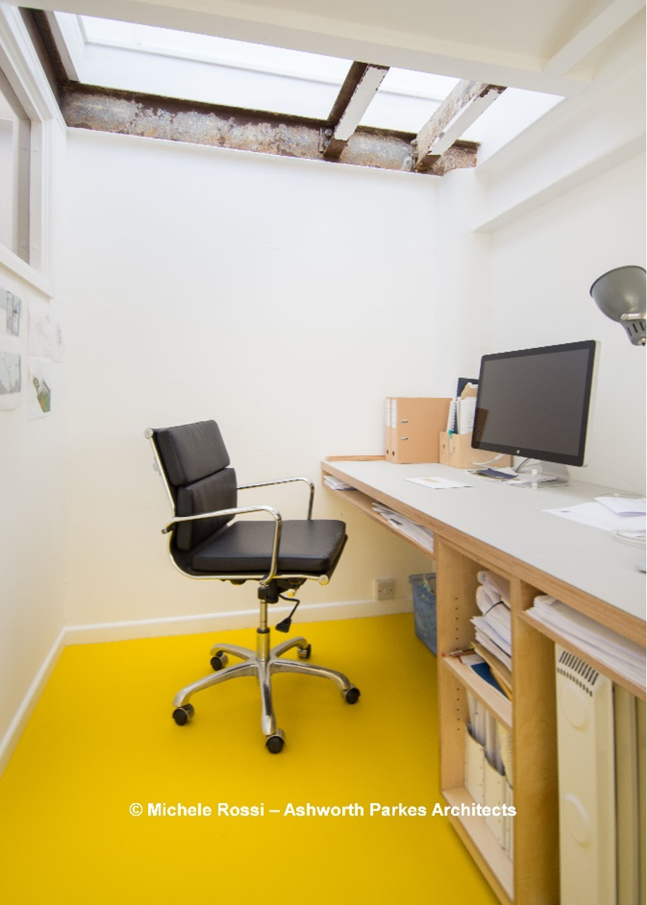 英国Ashworth Parkes 建筑事务所，使用保丽Bloc乙烯基地板2