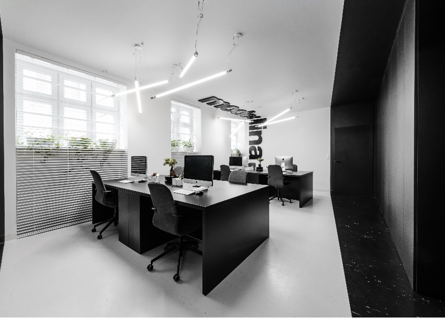 波兰Modelina 办公室,使用保丽Standard XL乙烯基地板4