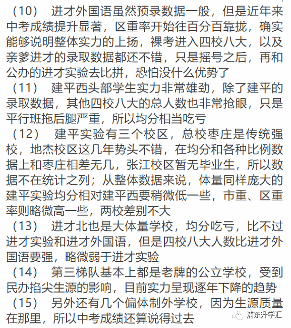 浦东民办初中梯队_浦东民办初中排名_浦东的民办初中