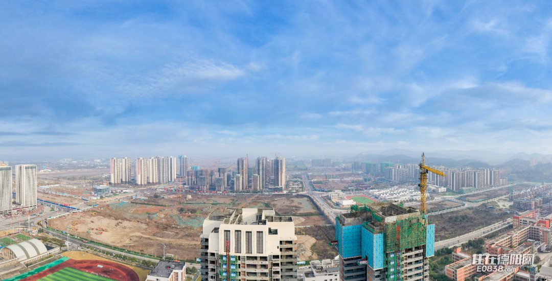 4月开建! 德阳城北最大的住宅区来了