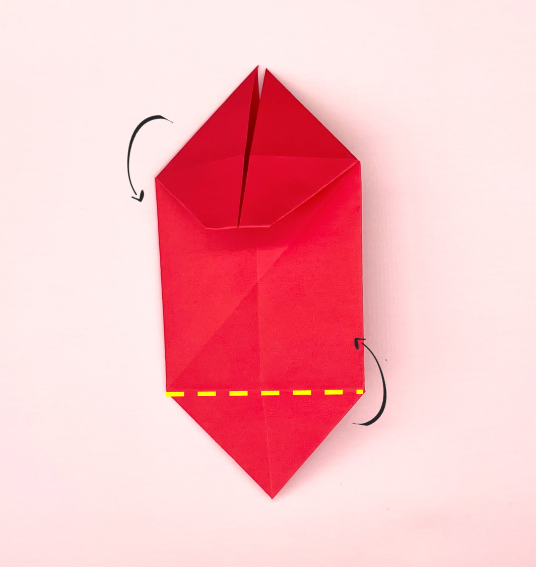 巧手折纸——叠一只小兔子吧！