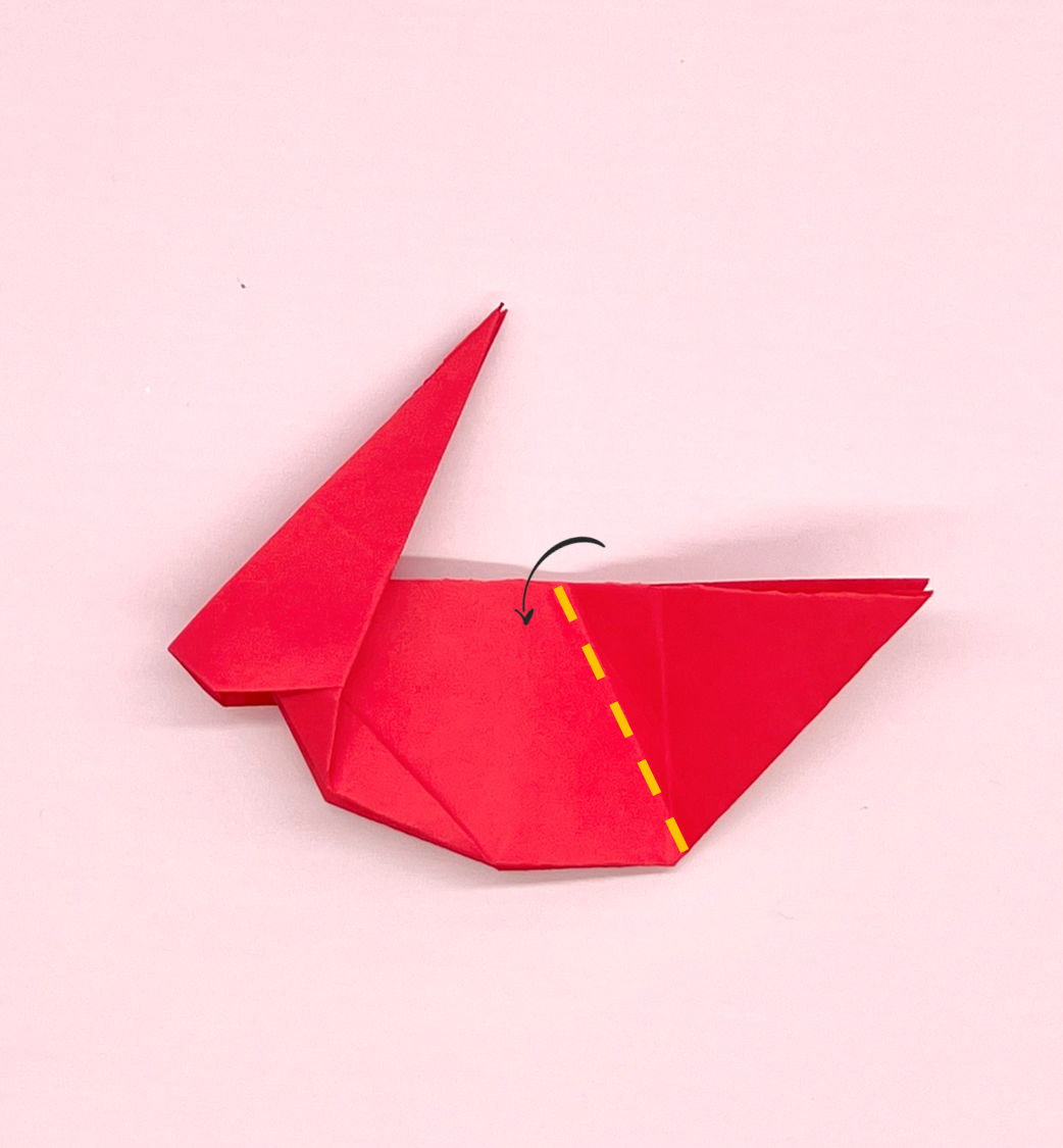 巧手折纸——叠一只小兔子吧！