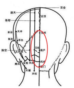 手上有四个穴位，可疗一切头疼