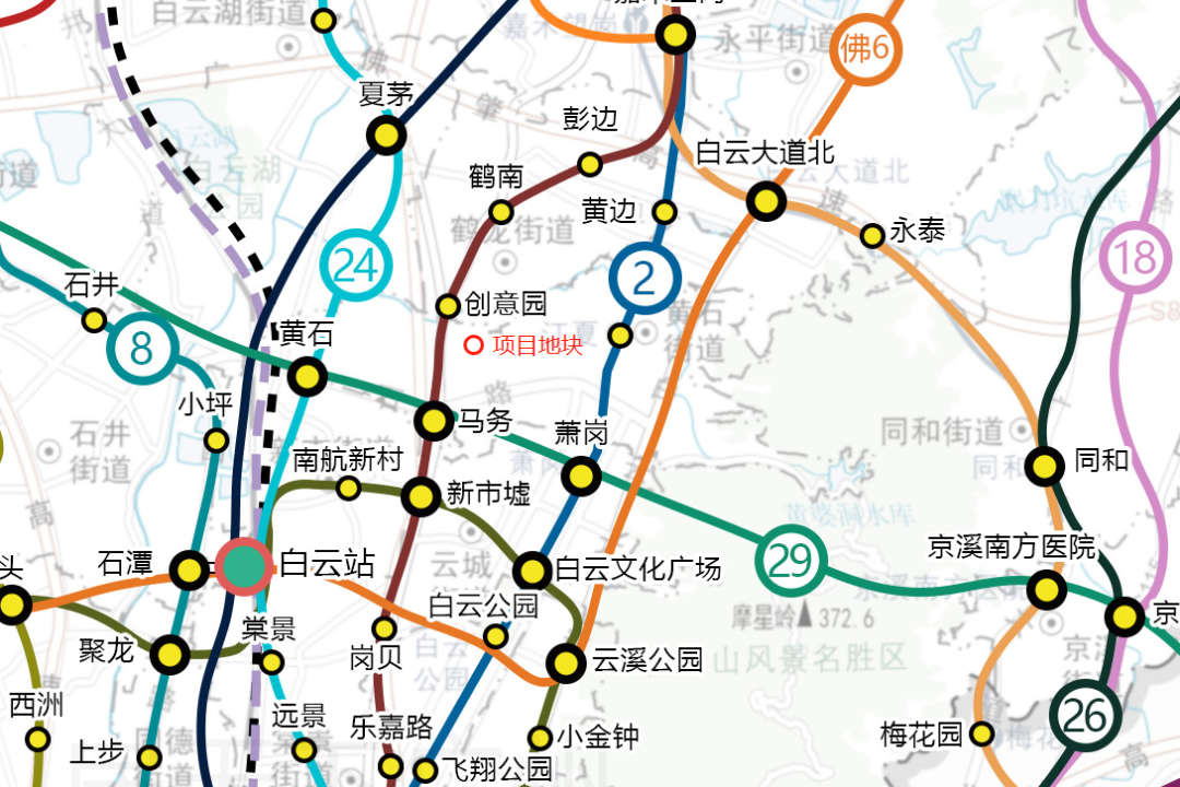 保利拿下白云宅地，临近14号线创意园站！