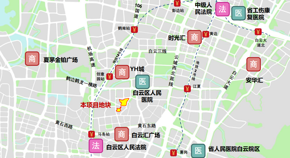 白云保利云境在售户型68-110㎡，项目周边配套怎么样？