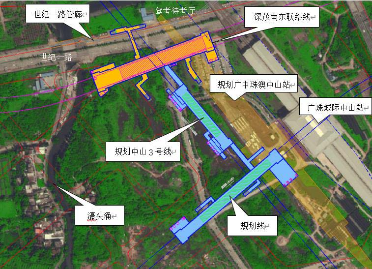 新建12个车站！南沙-中山城际线路曝光，与18号线贯通
