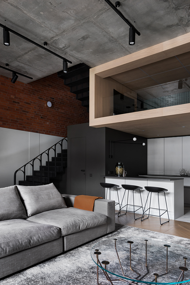 工业风loft混凝土红砖真的有腔调