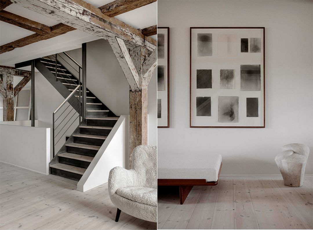 老房改造，留下这些老木梁很带感！