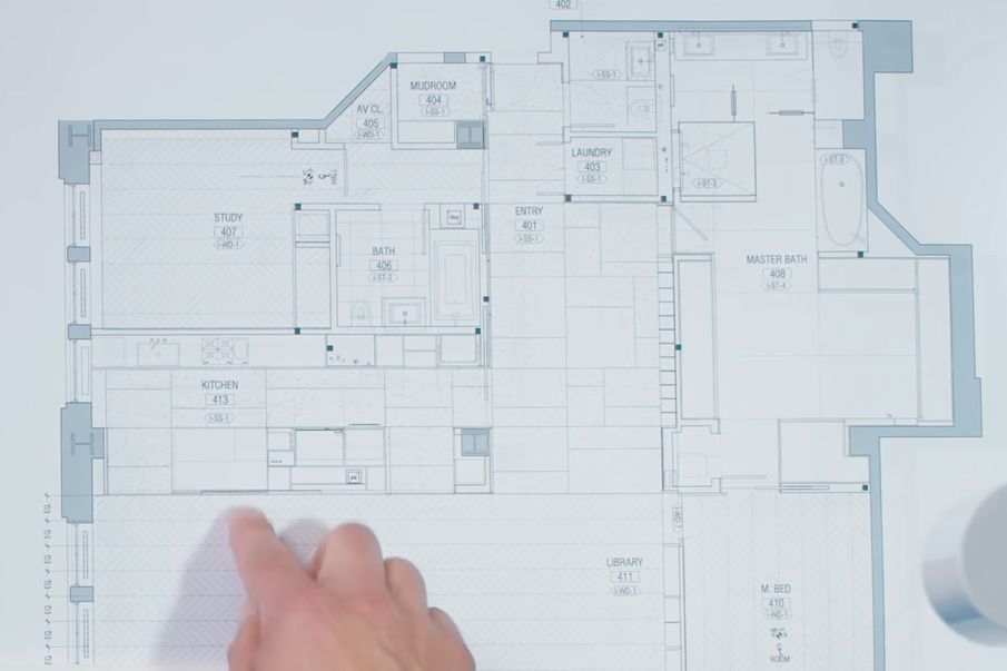 設計師爆改 306㎡ LOFT ，用玻璃夾層做出 600㎡ 既視感！ 家居 第20張