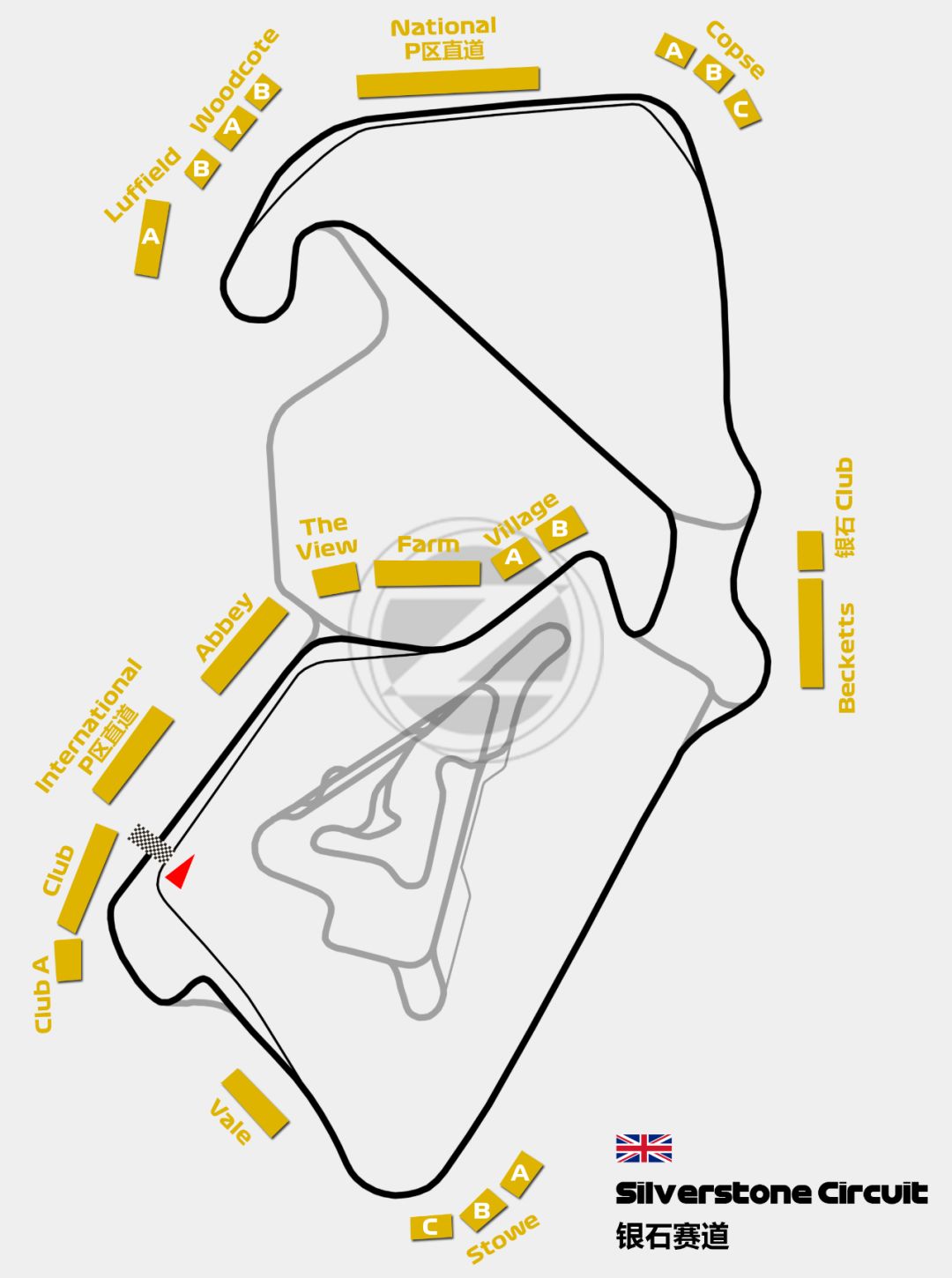 赛道百科 (11)：F1世锦赛发源地70周年！英国银石赛道揭秘(图5)