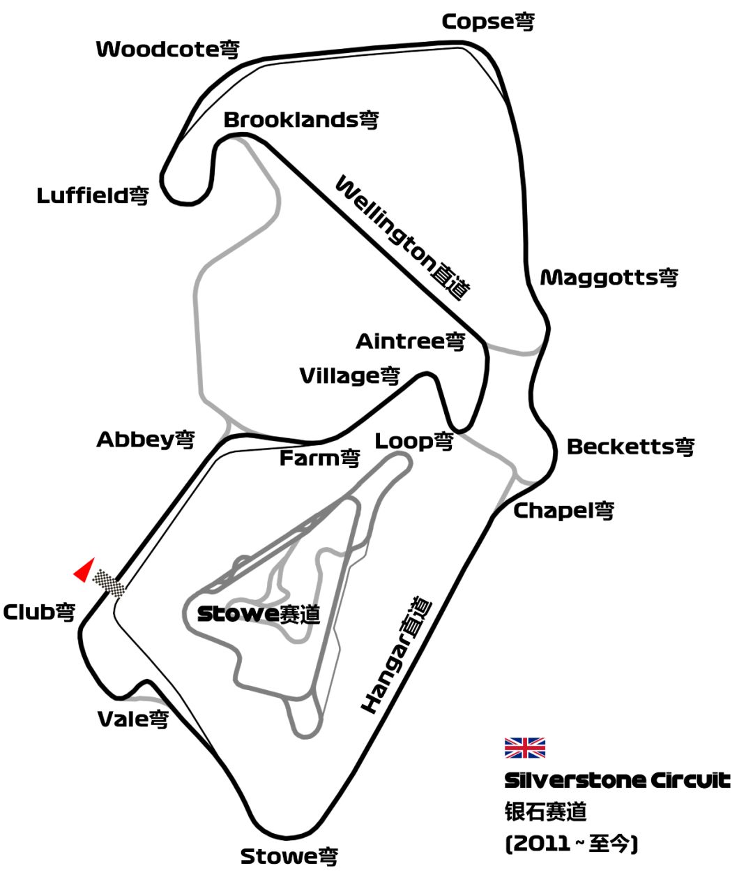 赛道百科 (11)：F1世锦赛发源地70周年！英国银石赛道揭秘(图2)