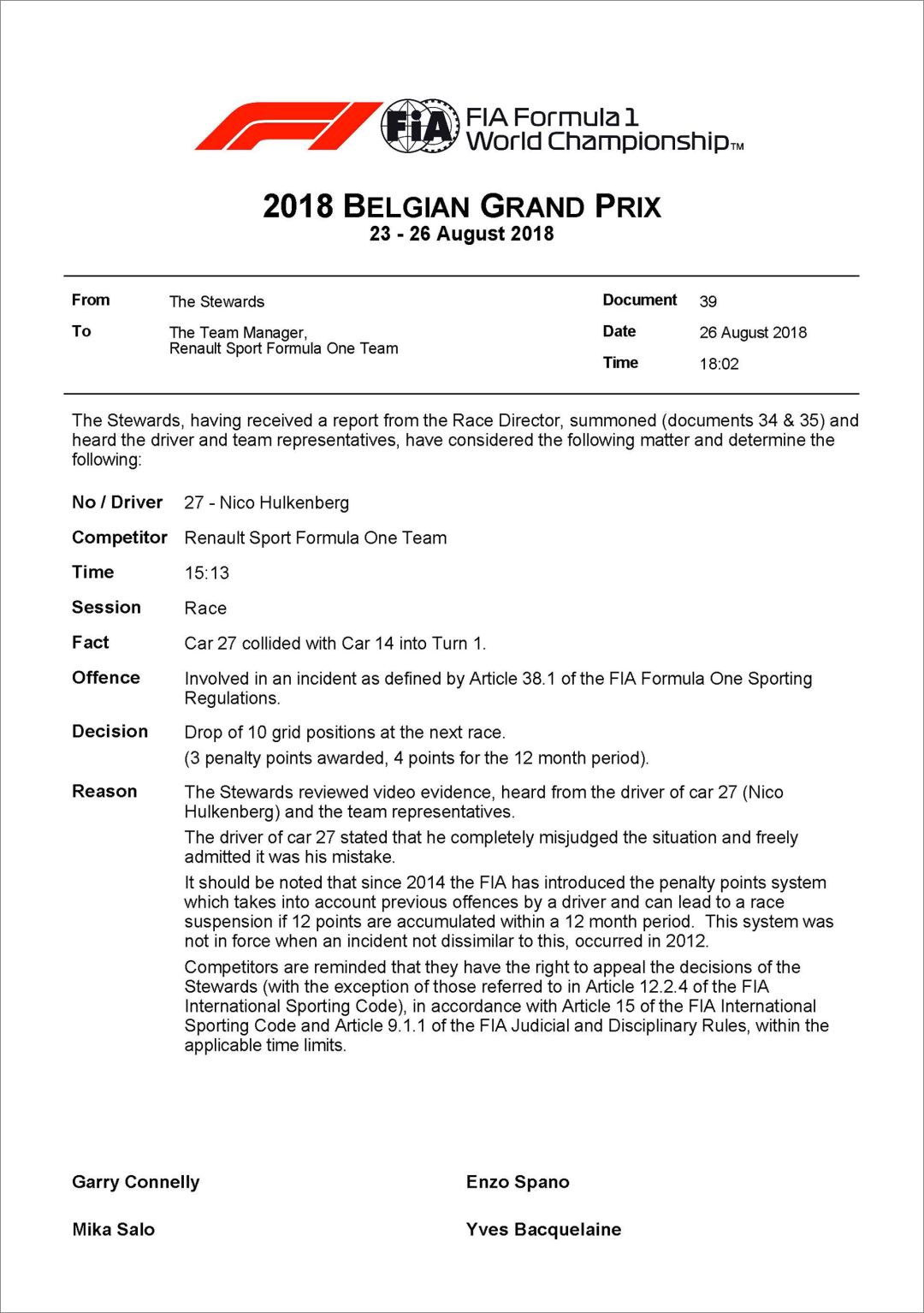 2018 F1比利时站赛后数据分析 (图11)