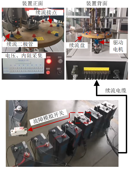 一种简易,可控可靠的变电站蓄电池开路故障定位及集中式续流方法