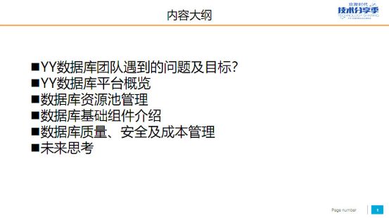 YY 数据库平台化建设实践