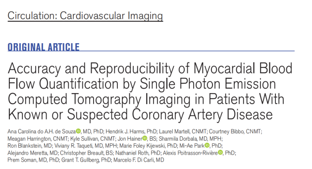 d-spect怎么检查D-SPECT与13N-氨水PET测量CFR最新研究结果在国际顶级期刊发表_https://www.jmylbn.com_新闻资讯_第2张