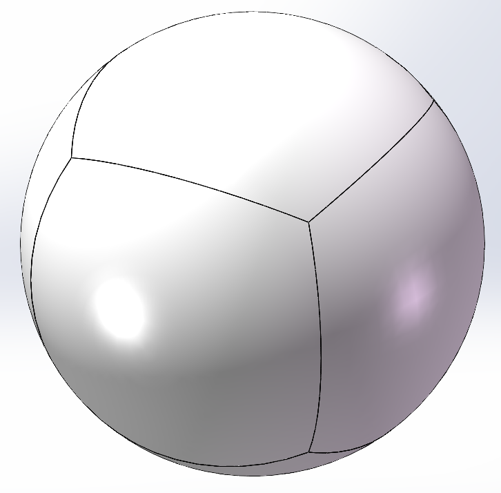 CAE前处理：SolidWorks几何分割+Ansys六面体网格划分的图3