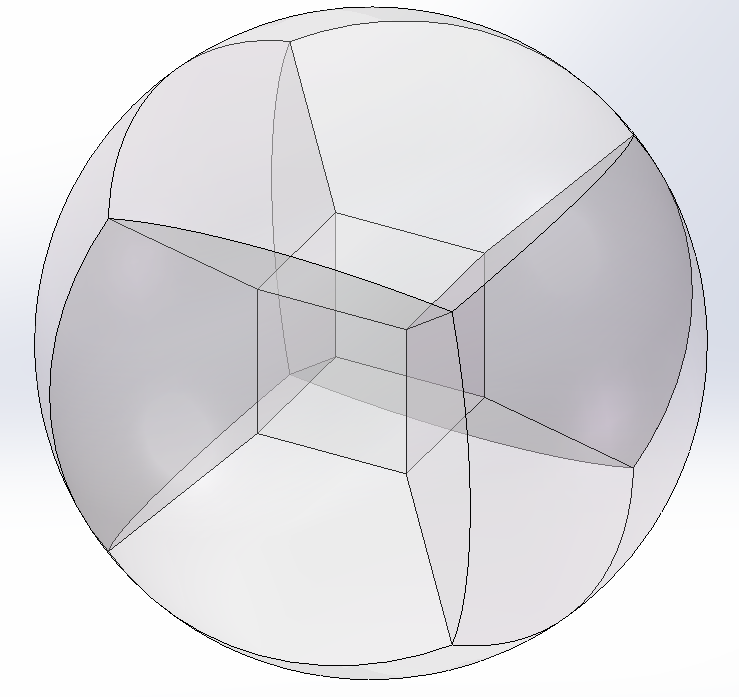 CAE前处理：SolidWorks几何分割+Ansys六面体网格划分的图2