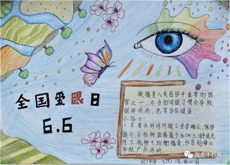 2024爱眼护眼手抄报合集：珍视光明的窗户，爱护我们的眼睛