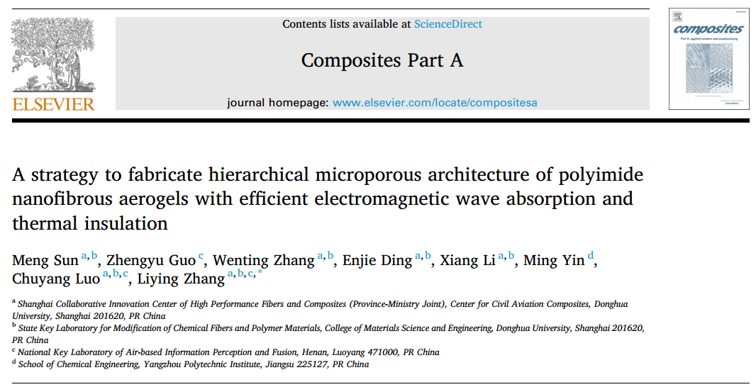 一种具有吸波/隔热多功能的纳米纤维气凝胶的图2