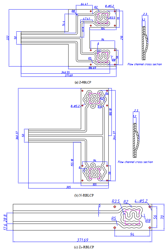 一种用于服务器芯片散热的液冷板实验研究的图4
