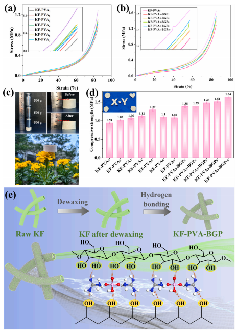 一种三维网状结构隔热、防火的生物基气凝胶的图5