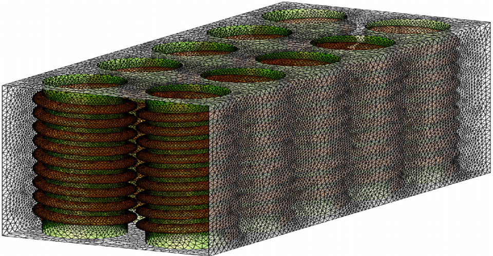 螺旋管流动沸腾冷却与空气冷却相结合的锂离子电池热管理的图4