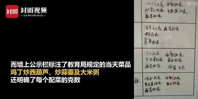 食譜里的肉呢？國小生養分餐僅半碗素面，官方傳遞來了 未分類 第4張